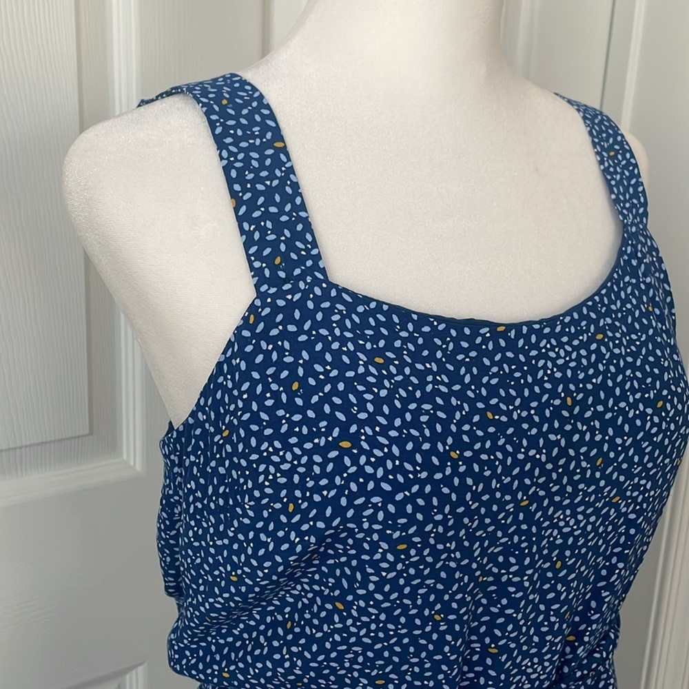 Gap Sleeveless Patterned Romper Size 6 - Picture 7 of 8